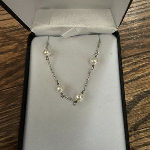 Belk Pearl Bracelet in Sterling Silver